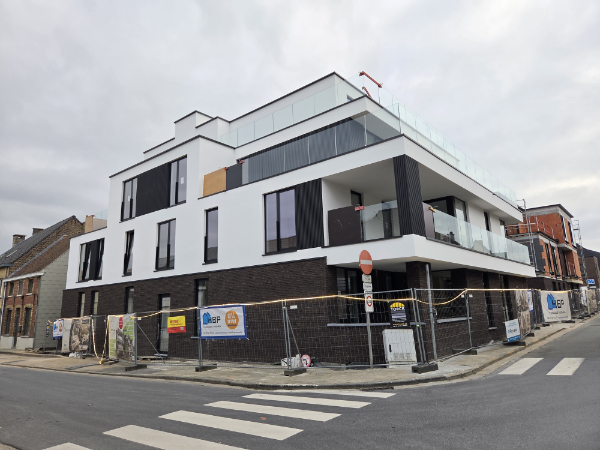 Locatie overzicht Postiljon project Brugstraat 47 Kruishoutem